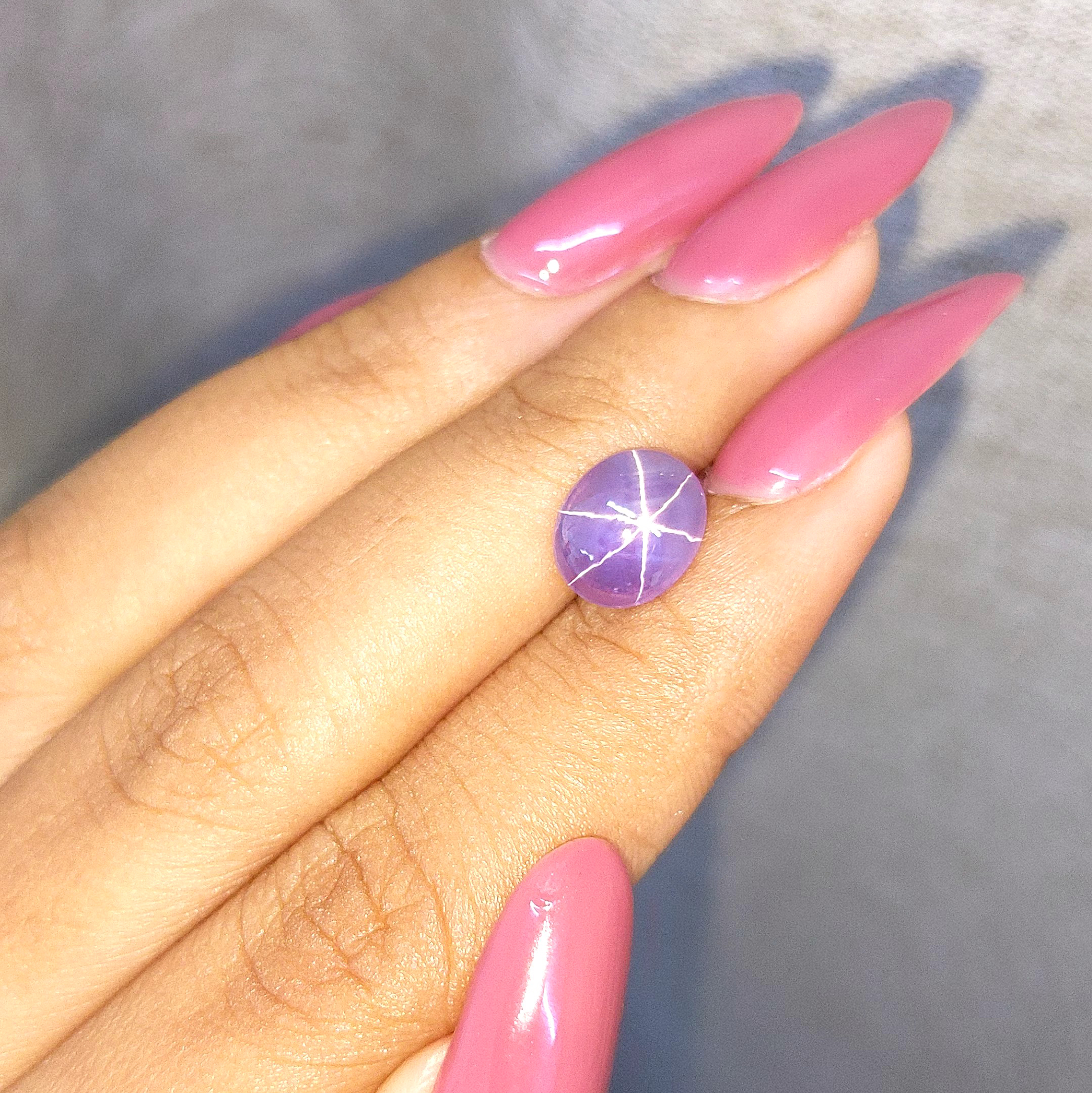 Loose Purple Sapphire - Oval 3.70 Ct. - #S32295 | The Natural