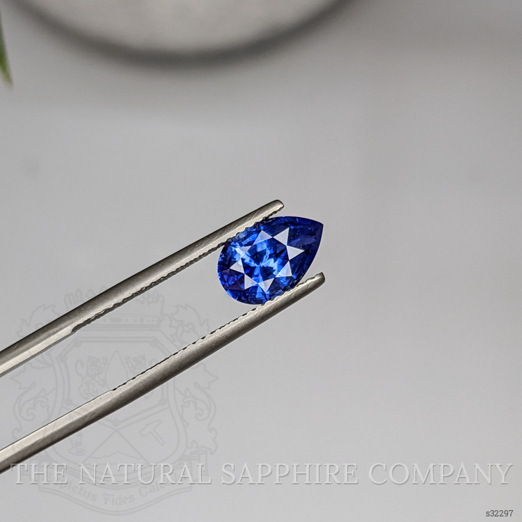 2.30 Ct. Blue Sapphire from Ceylon (Sri Lanka)