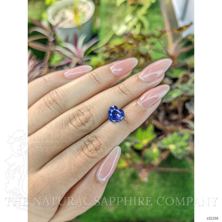 3.02 Ct. Blue Sapphire from Ceylon (Sri Lanka)
