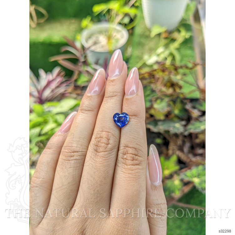 3.02 Ct. Blue Sapphire from Ceylon (Sri Lanka)