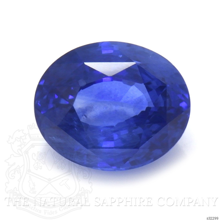 3.07 Ct. Blue Sapphire from Ceylon (Sri Lanka)