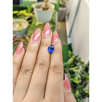 3.07 Ct. Blue Sapphire from Ceylon (Sri Lanka) Life Style
