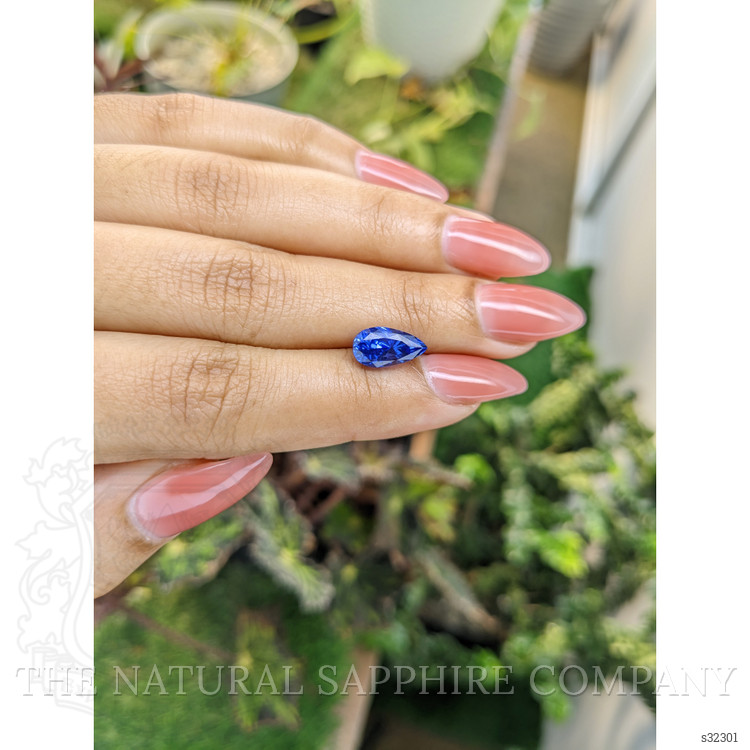 2.79 Ct. Blue Sapphire from Ceylon (Sri Lanka)