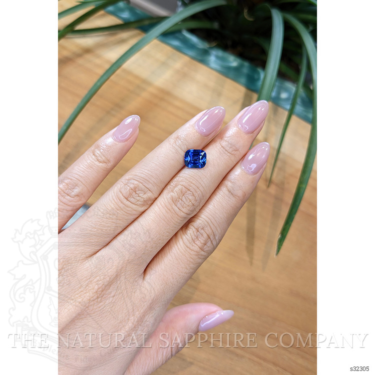 3.12 Ct. Blue Sapphire from Ceylon (Sri Lanka)