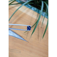 3.12 Ct. Blue Sapphire from Ceylon (Sri Lanka) Life Style
