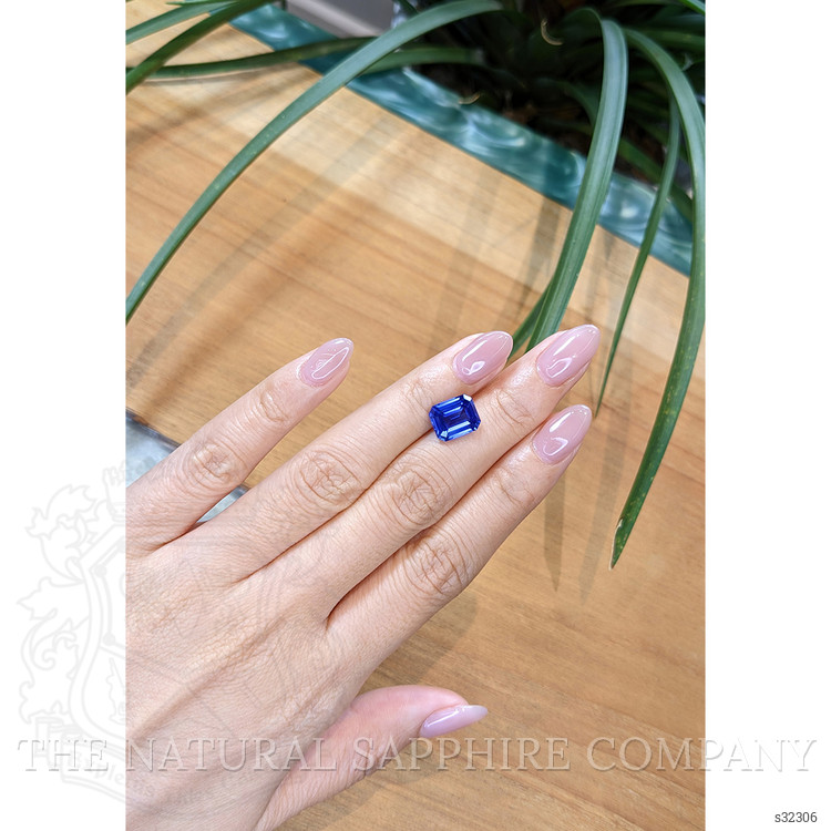 5.62 Ct. Blue Sapphire from Ceylon (Sri Lanka)