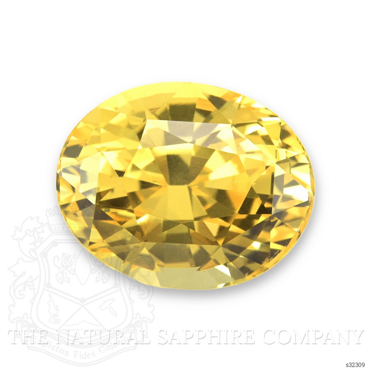 8.08 Ct. Yellow Sapphire from Ceylon (Sri Lanka)