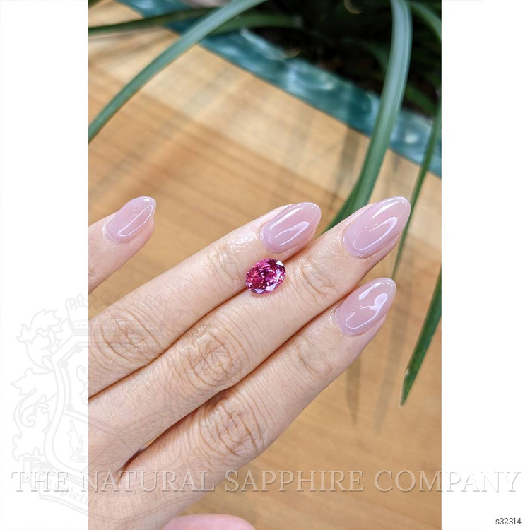 3.03 Ct. Pink Sapphire from Ceylon (Sri Lanka)