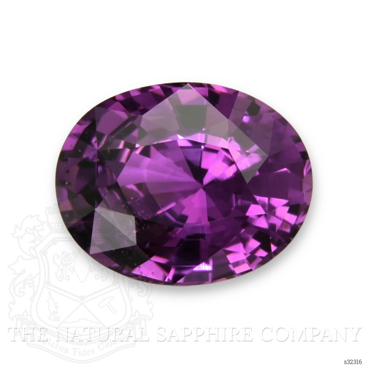3.09 Ct. Purple Sapphire from Ceylon (Sri Lanka)