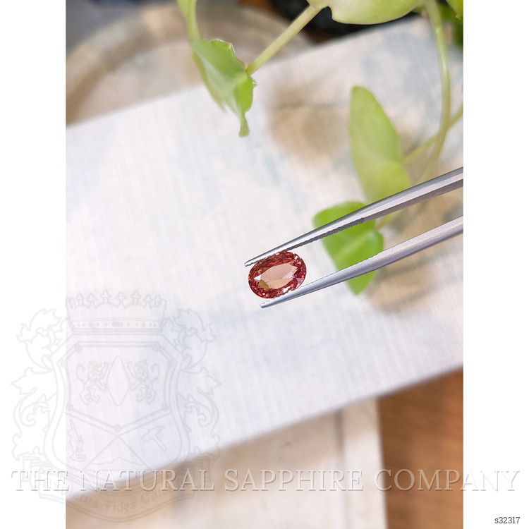 3.07 Ct. Padparadscha Sapphire from Ceylon (Sri Lanka)