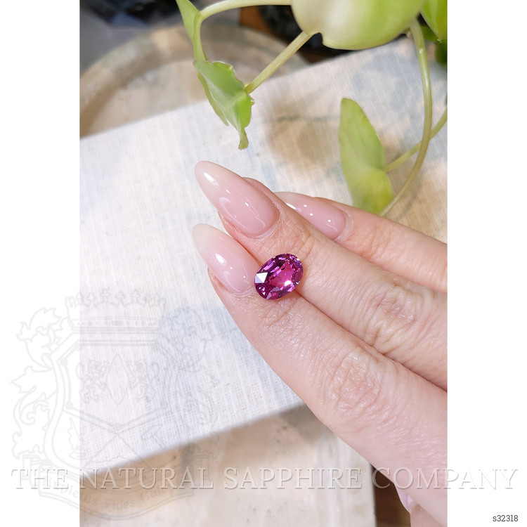 4.15 Ct. Pink Sapphire from Ceylon (Sri Lanka)