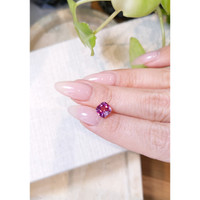 2.51 Ct. Purplish Pink Sapphire from Ceylon (Sri Lanka) Life Style