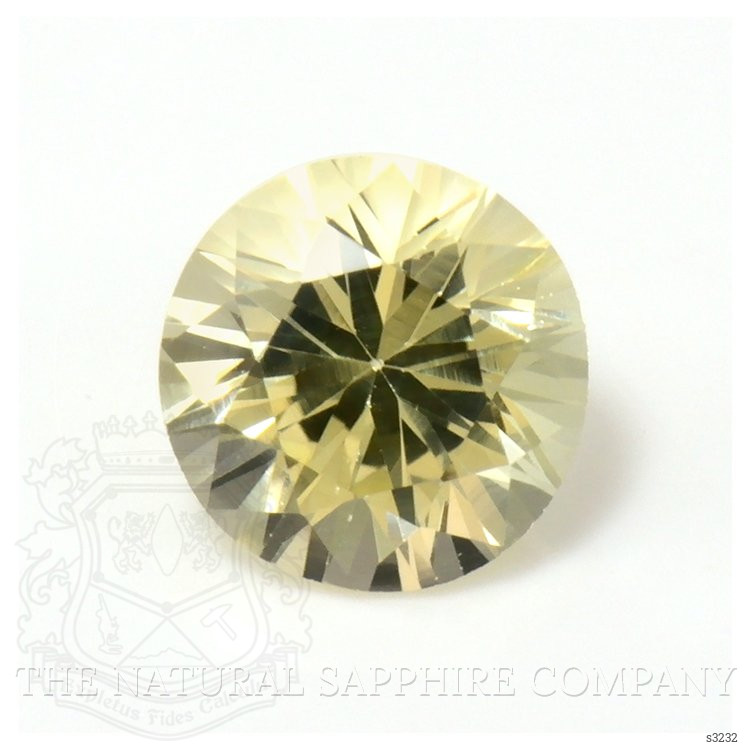 0.80 Ct. Yellow Sapphire from Ceylon (Sri Lanka)