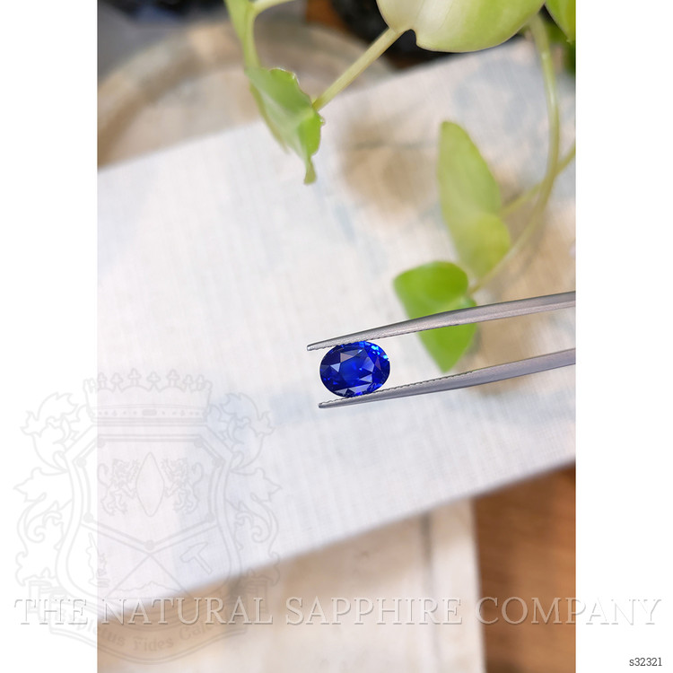 3.09 Ct. Blue Sapphire from Ceylon (Sri Lanka)