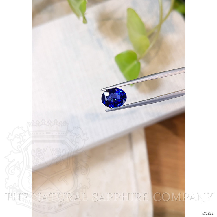 3.54 Ct. Blue Sapphire from Ceylon (Sri Lanka)