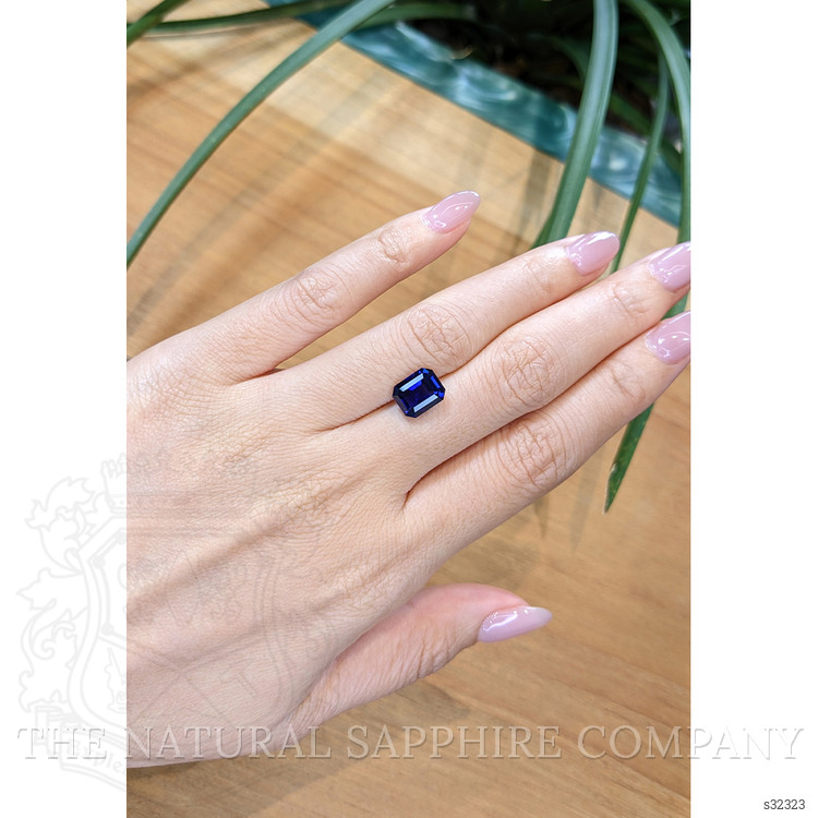 4.03 Ct. Blue Sapphire from Ceylon (Sri Lanka)