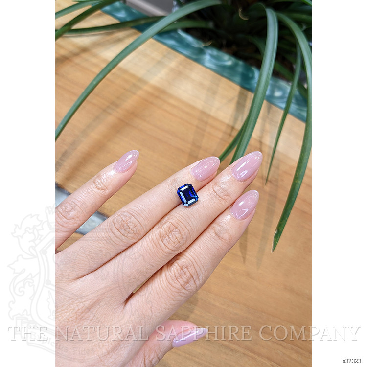4.03 Ct. Blue Sapphire from Ceylon (Sri Lanka)