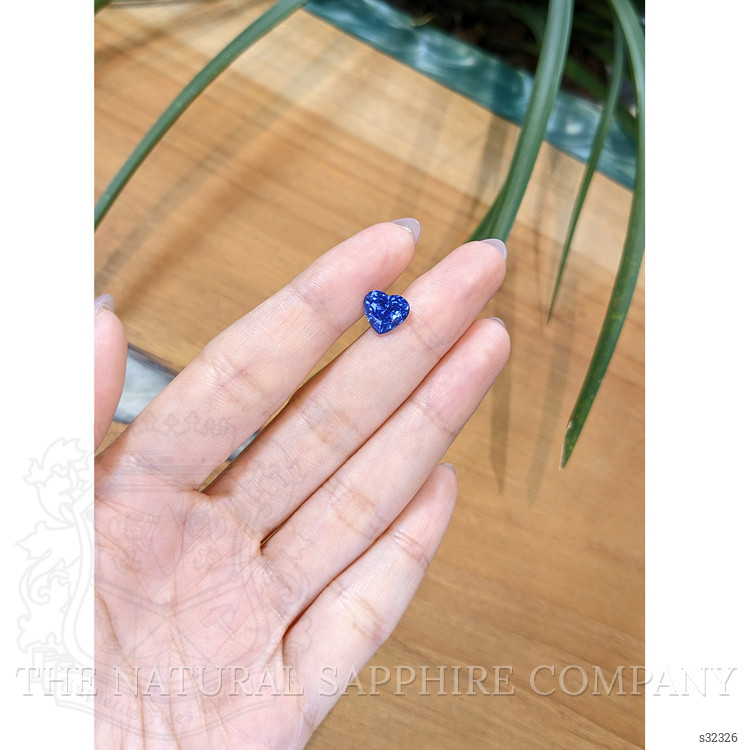 3.19 Ct. Blue Sapphire from Ceylon (Sri Lanka)