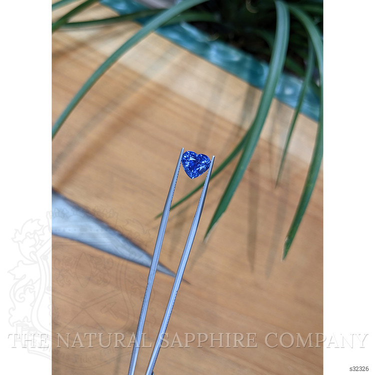 3.19 Ct. Blue Sapphire from Ceylon (Sri Lanka)