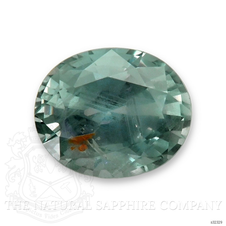 1.17 Ct. Bluish Green Sapphire from Montana