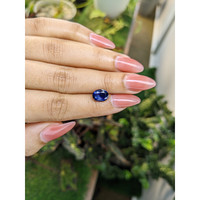 2.77 Ct. Bi Color / Parti Sapphire from Ceylon (Sri Lanka) Life Style