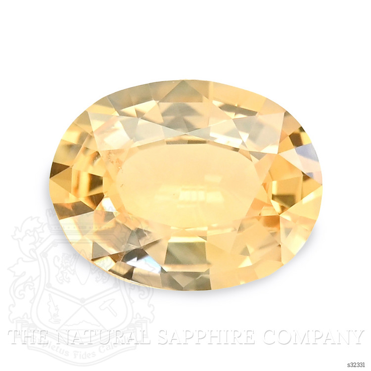 1.20 Ct. Orangish Yellow Sapphire from Madagascar