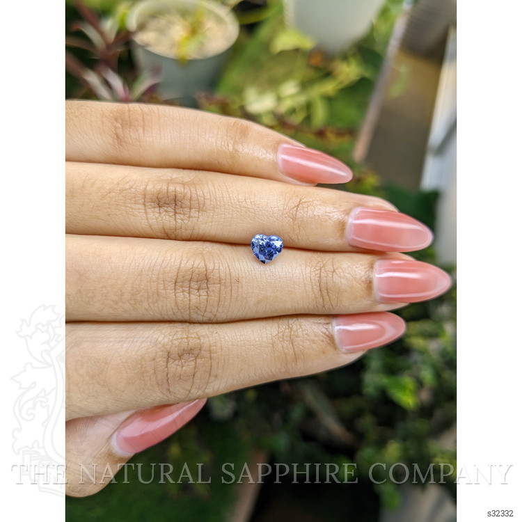 1.34 Ct. Blue Sapphire from Ceylon (Sri Lanka)
