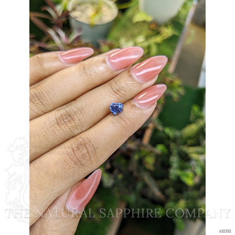1.34 Ct. Blue Sapphire from Ceylon (Sri Lanka)