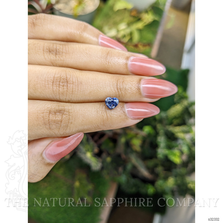 1.34 Ct. Blue Sapphire from Ceylon (Sri Lanka)