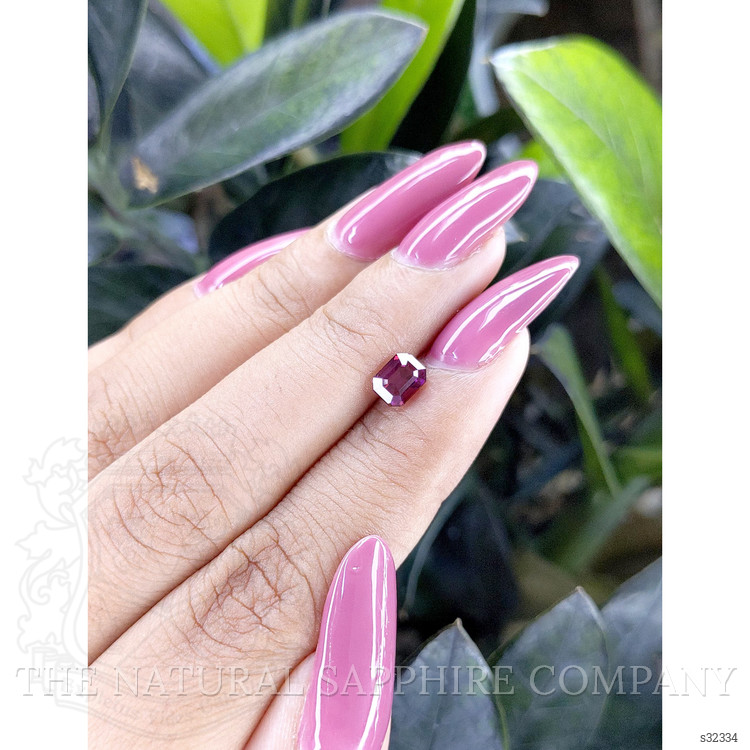 1.04 Ct. Purplish Pink Sapphire from Madagascar