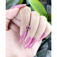 1.04 Ct. Purplish Pink Sapphire from Madagascar Life Style