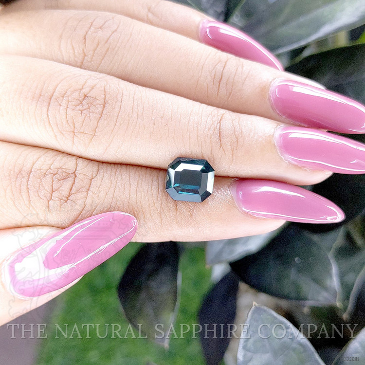 3.35 Ct. Bluish Green Sapphire from Madagascar