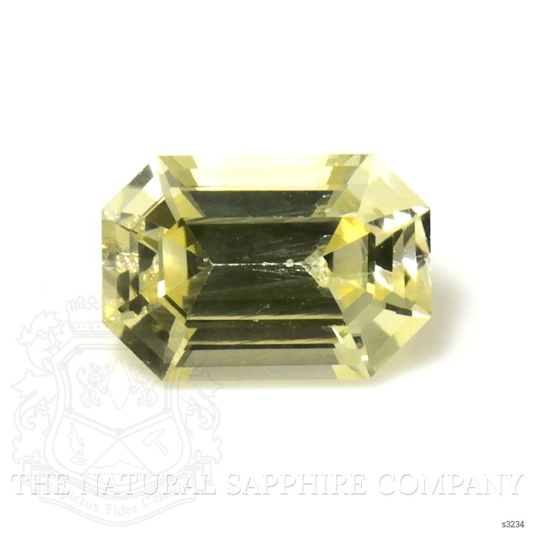 0.81 Ct. Yellow Sapphire from Ceylon (Sri Lanka)