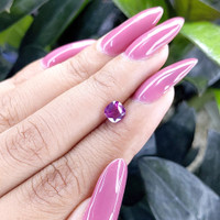 1.15 Ct. Pinkish Purple Sapphire from Madagascar Life Style