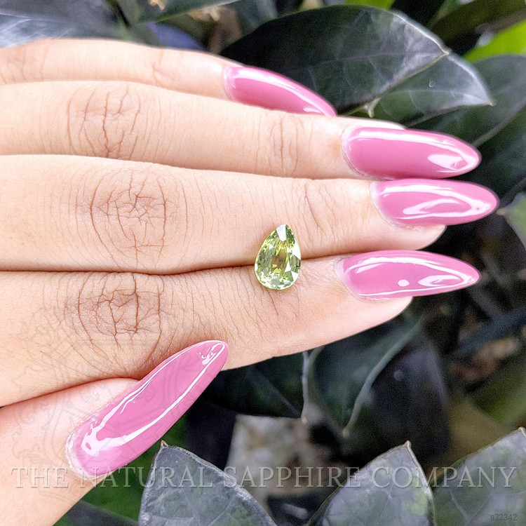 2.03 Ct. Green Sapphire from Madagascar