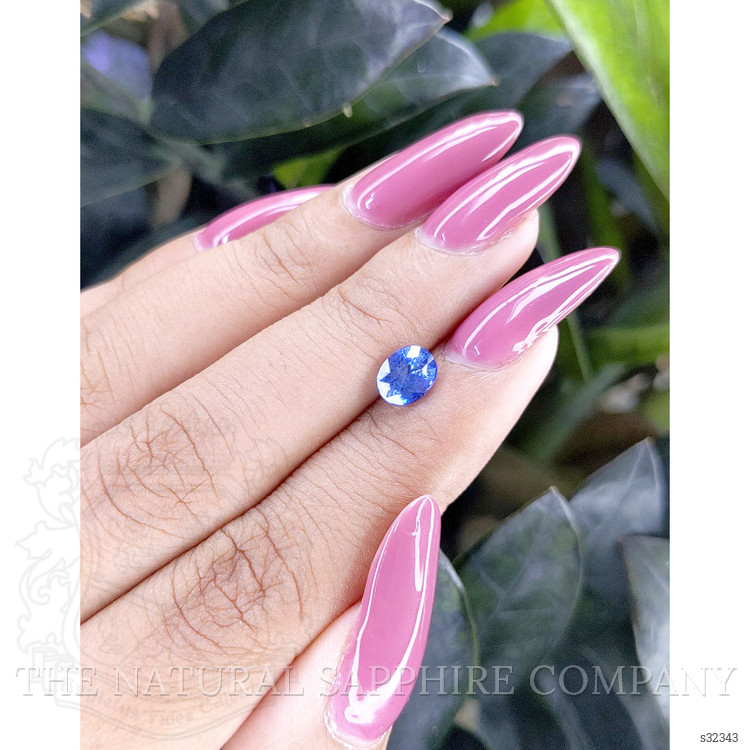 1.22 Ct. Blue Sapphire from Ceylon (Sri Lanka)