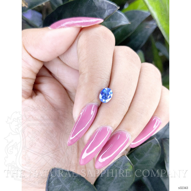 1.22 Ct. Blue Sapphire from Ceylon (Sri Lanka)