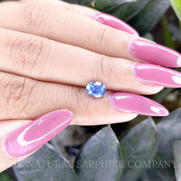 1.22 Ct. Blue Sapphire from Ceylon (Sri Lanka)