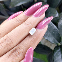 1.07 Ct. White Sapphire from Ceylon (Sri Lanka) Life Style