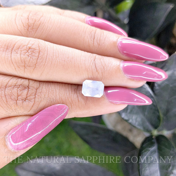 2.51 Ct. White Sapphire from Ceylon (Sri Lanka)
