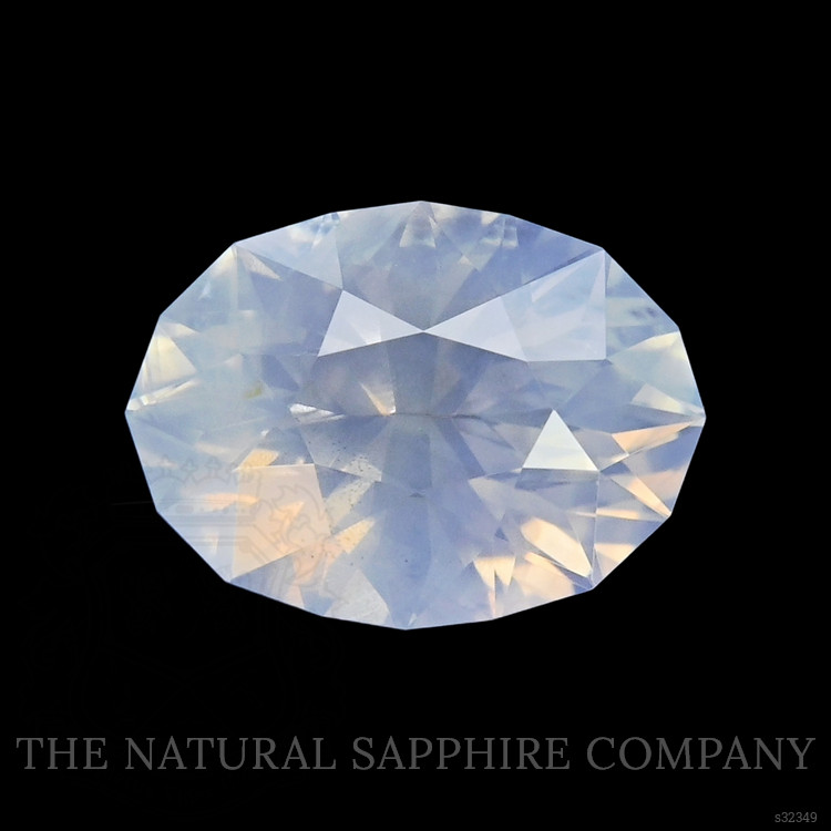 3.14 Ct. White Sapphire from Ceylon (Sri Lanka)