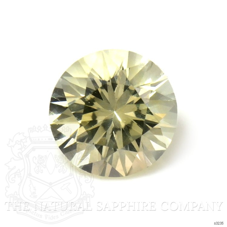 0.83 Ct. Yellow Sapphire from Ceylon (Sri Lanka)