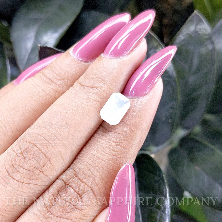 2.23 Ct. White Sapphire from Ceylon (Sri Lanka)