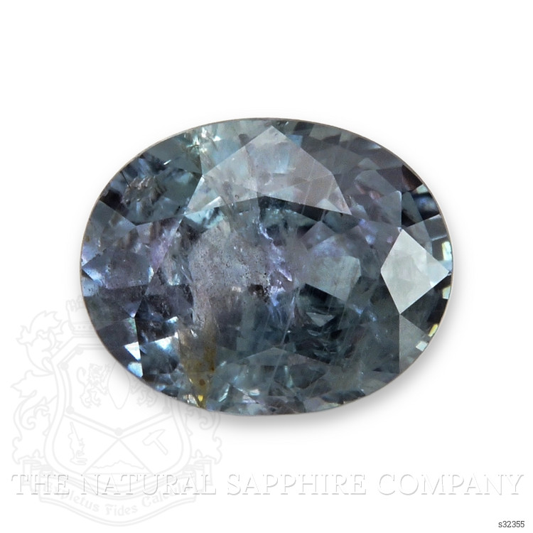 1.48 Ct. Greyish Blue Sapphire from Montana