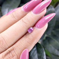 0.52 Ct. Pinkish Purple Sapphire from Ceylon (Sri Lanka) Life Style