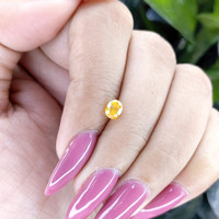 0.64 Ct. Yellow Sapphire from Ceylon (Sri Lanka) Life Style