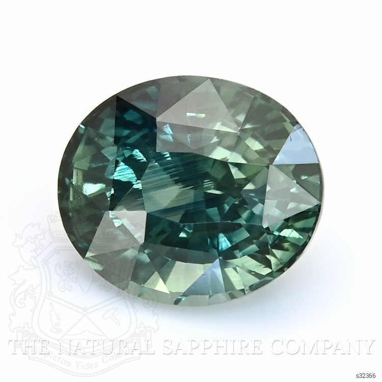 1.06 Ct. Bluish Green Sapphire from Madagascar