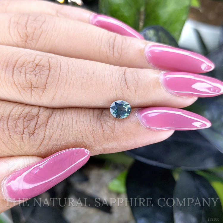 1.06 Ct. Bluish Green Sapphire from Madagascar