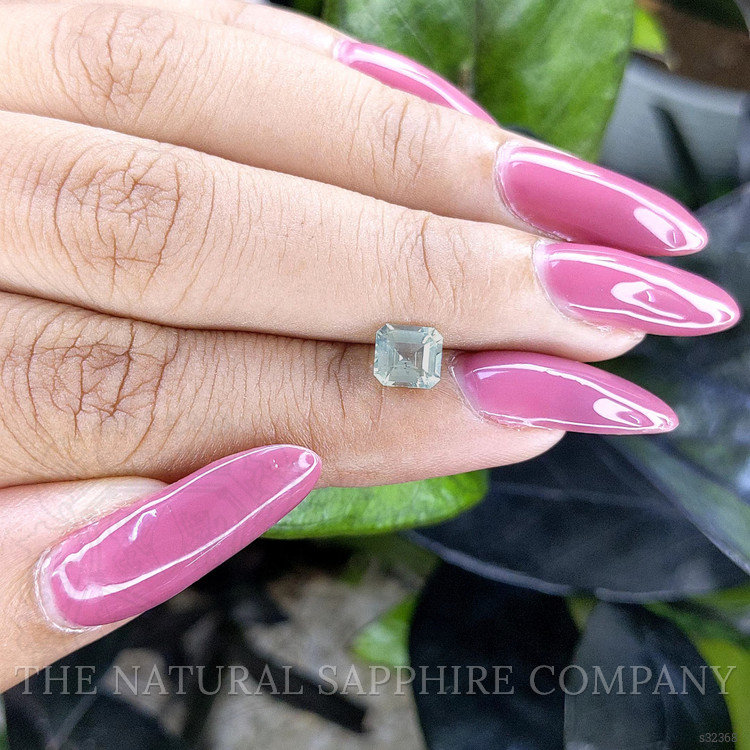 1.07 Ct. Bluish Green Sapphire from Madagascar