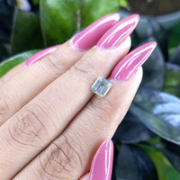 1.07 Ct. Bluish Green Sapphire from Madagascar Life Style